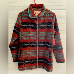 Western Southwest Wool Coat